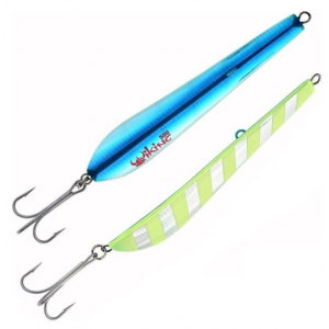 Пилькер Viking Jig светящийся 750гр (02 Silver Blue Lumo)