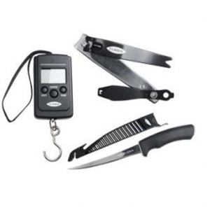 Набор Fladen Maxxsharp (филейный нож, весы, кусачки для лески) #28-17004