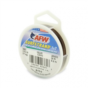 Поводковый материал AFW Surfstrand 1x7 (170lb)